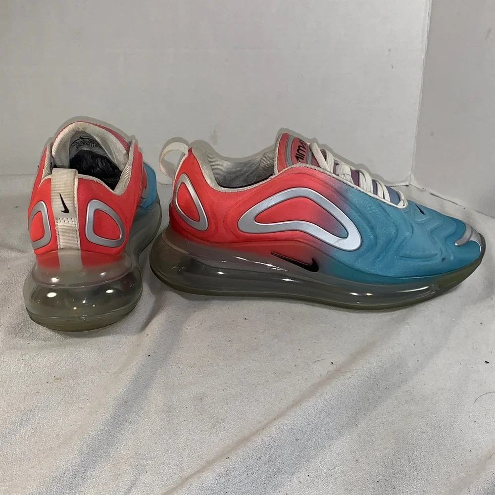 Women’s Nike Air Max 720 ‘Lava Glow’ Blue/Pink/ Silver Running Sneakers